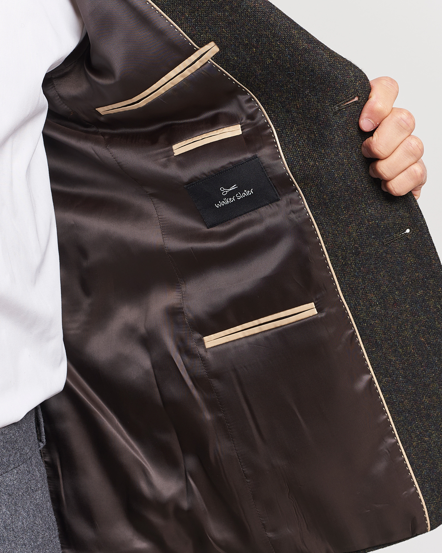 Herren | Sakkos | Walker Slater | Edward Wool Donegal Blazer Dark Brown