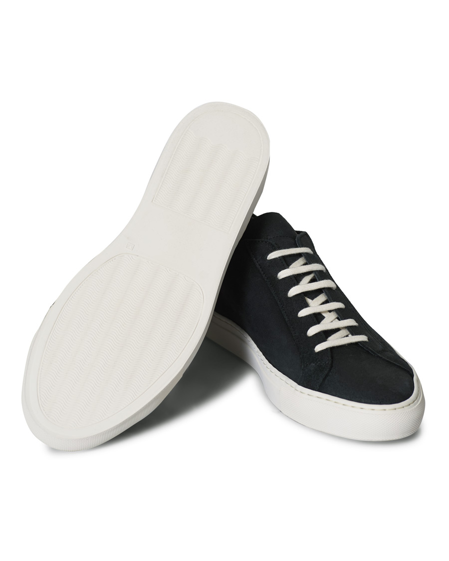 Herren | Common Projects Original Achilles Sneaker Black Waxed Suede | Common Projects | Original Achilles Sneaker Black Waxed Suede