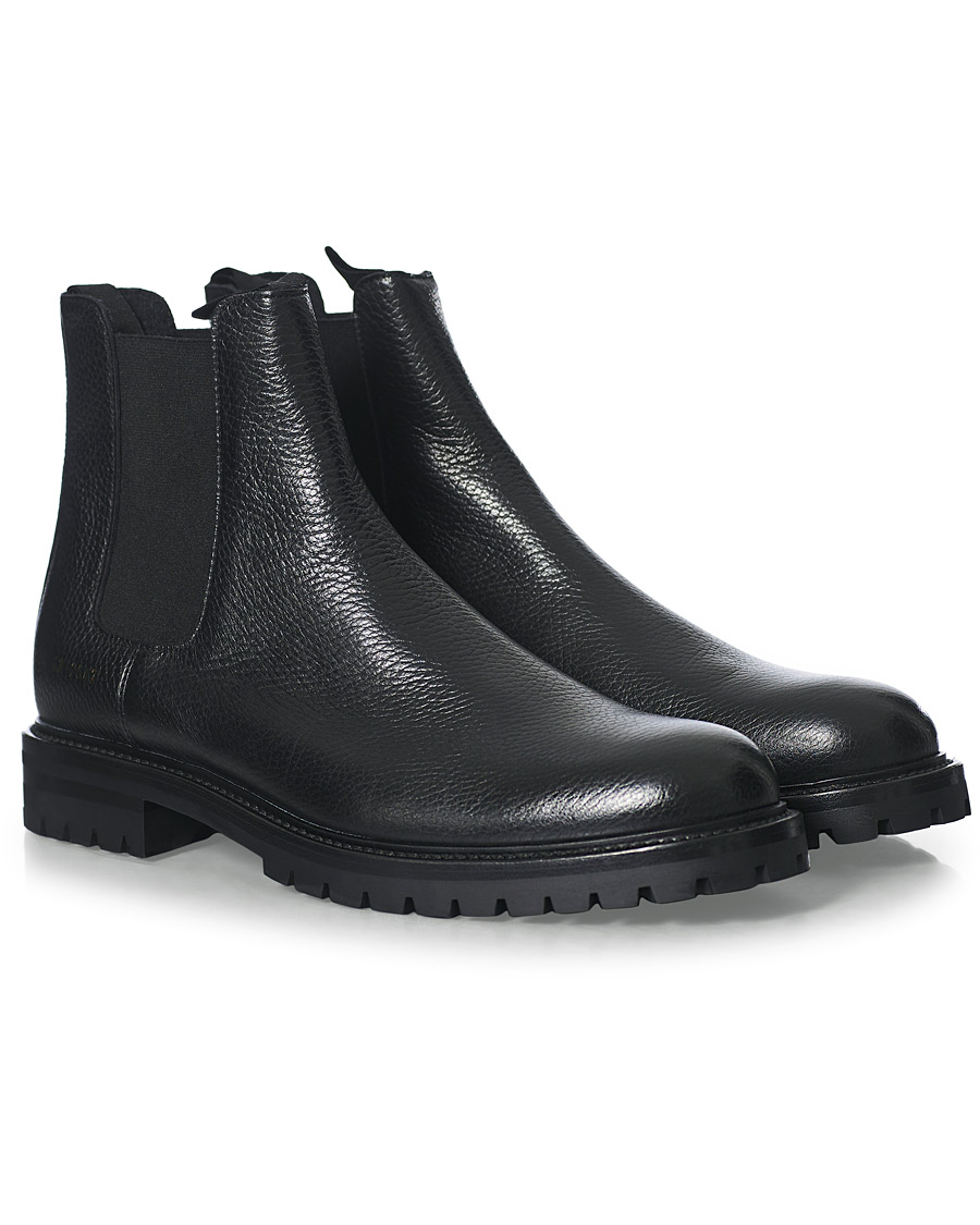 Herren | Common Projects Winter Chelsea Boot Black Nappa | Common Projects | Winter Chelsea Boot Black Nappa