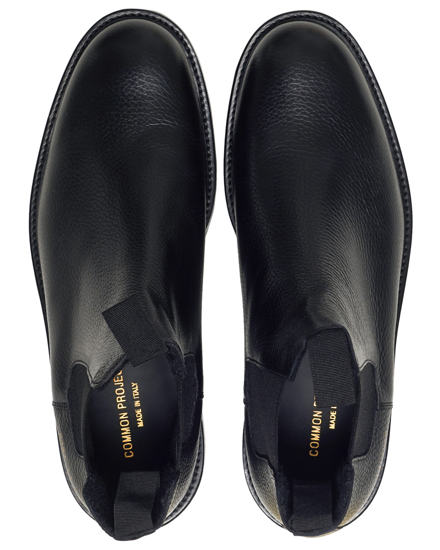Herren | Common Projects Winter Chelsea Boot Black Nappa | Common Projects | Winter Chelsea Boot Black Nappa