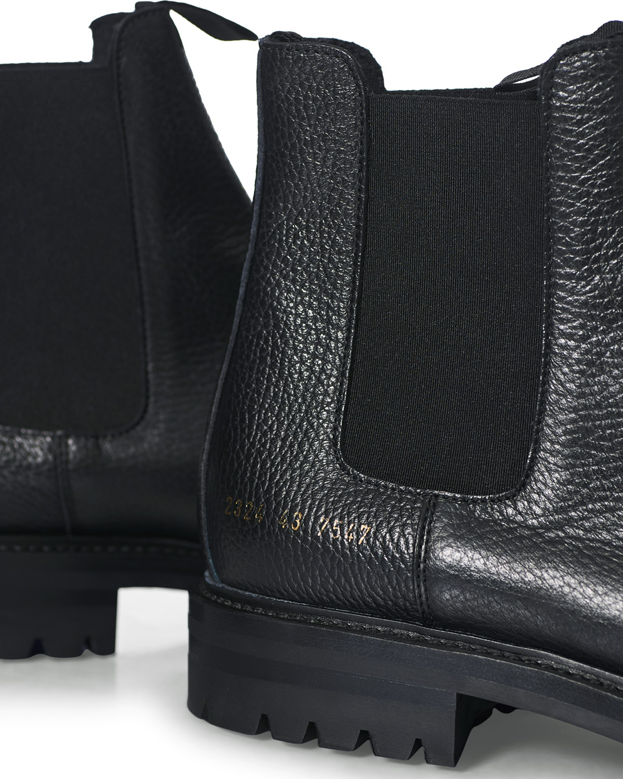Herren | Common Projects Winter Chelsea Boot Black Nappa | Common Projects | Winter Chelsea Boot Black Nappa