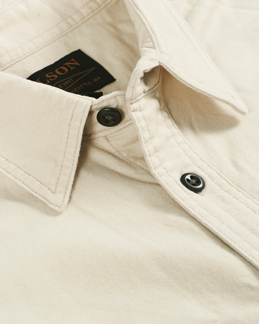 Herren | Hemden | Filson | Field Flannel Shirt Off White