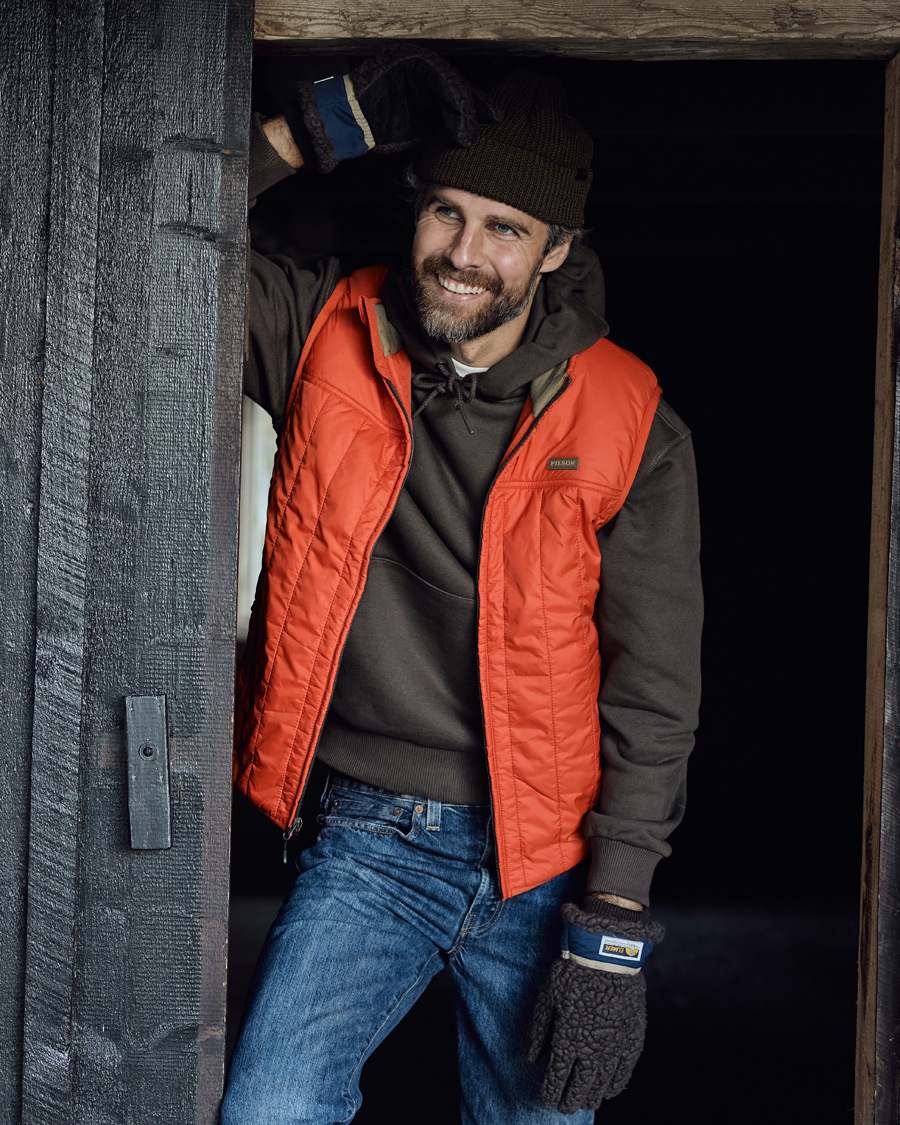 Herren | Jacken | Filson | Ultralight Vest Orange