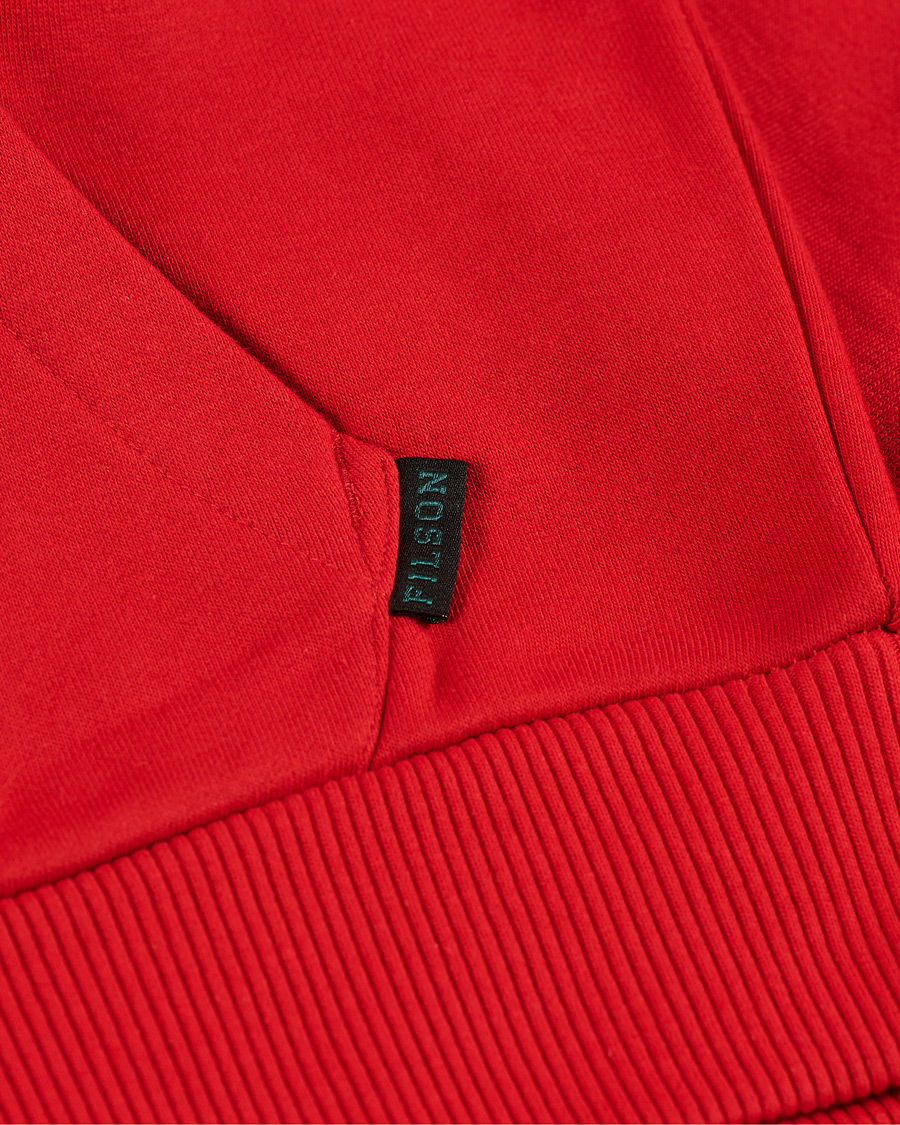 Herren | Pullover | Filson | Prospector Cotton Hoodie Red