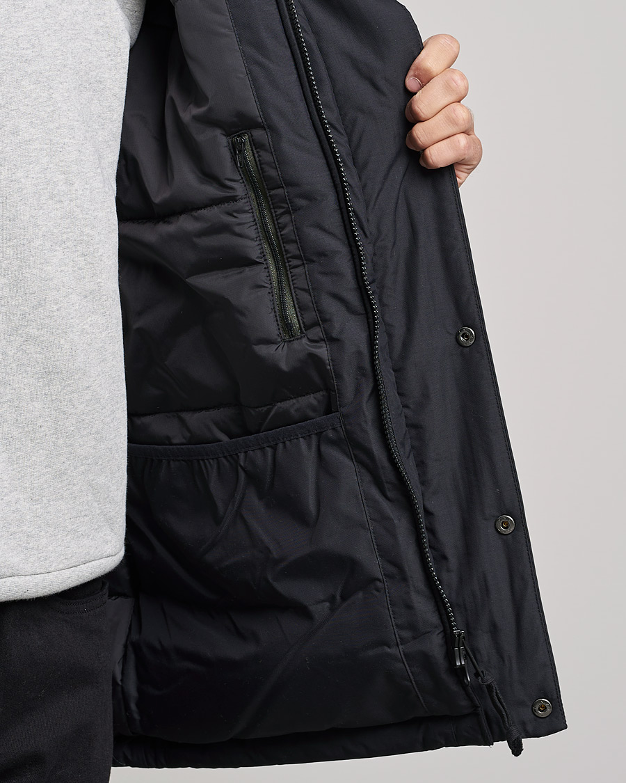 Herren | Jacken | Fred Perry | Padded Zip Through Parka Black