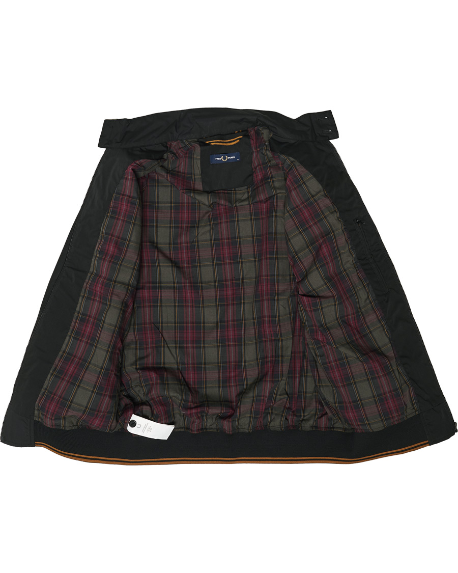 Herren | Jacken | Fred Perry | Harrington Jacket Black