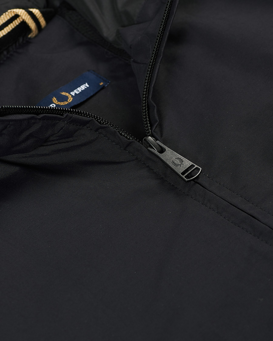 Herren | Jacken | Fred Perry | Hooded Brentham Jacket Black