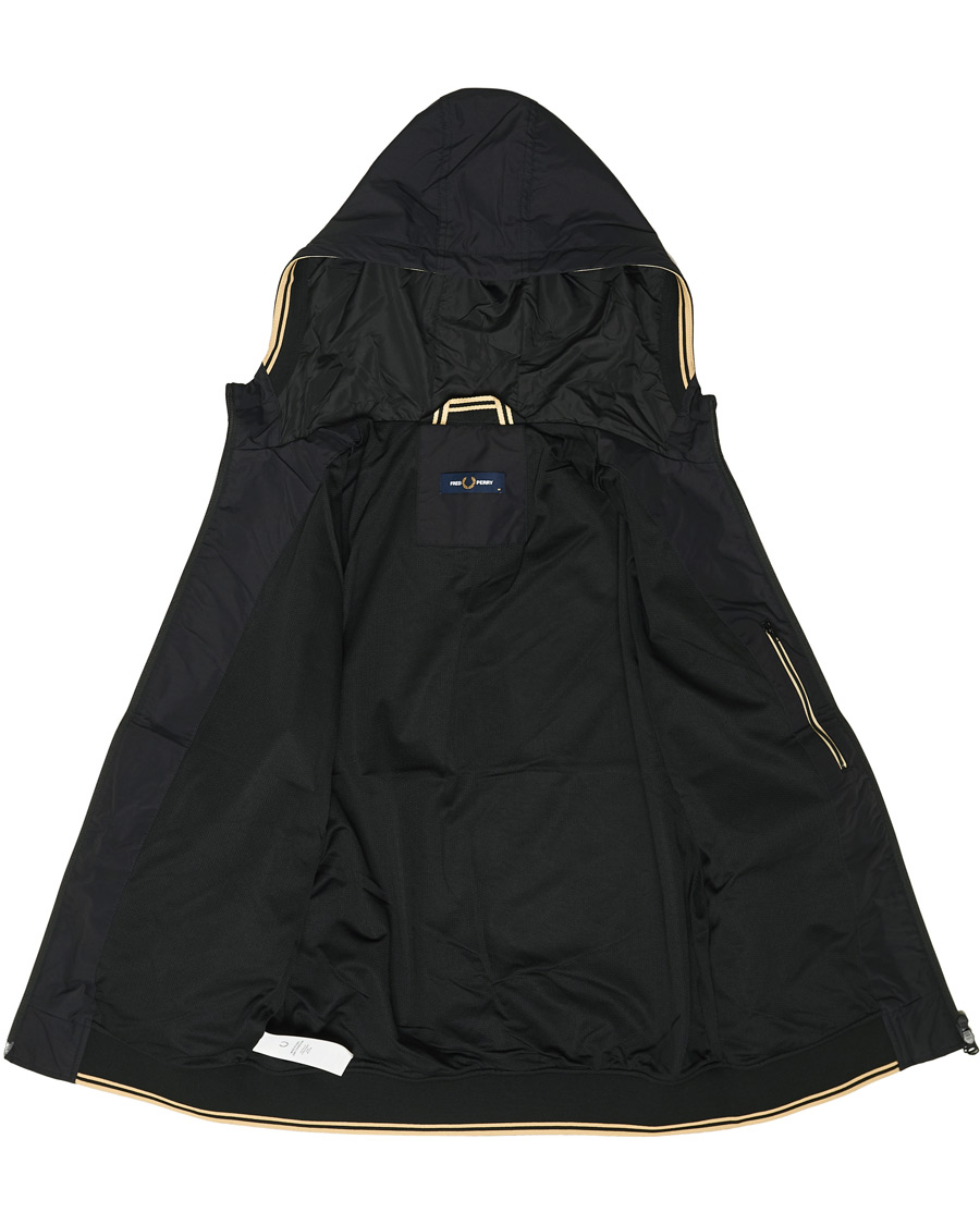 Herren | Jacken | Fred Perry | Hooded Brentham Jacket Black