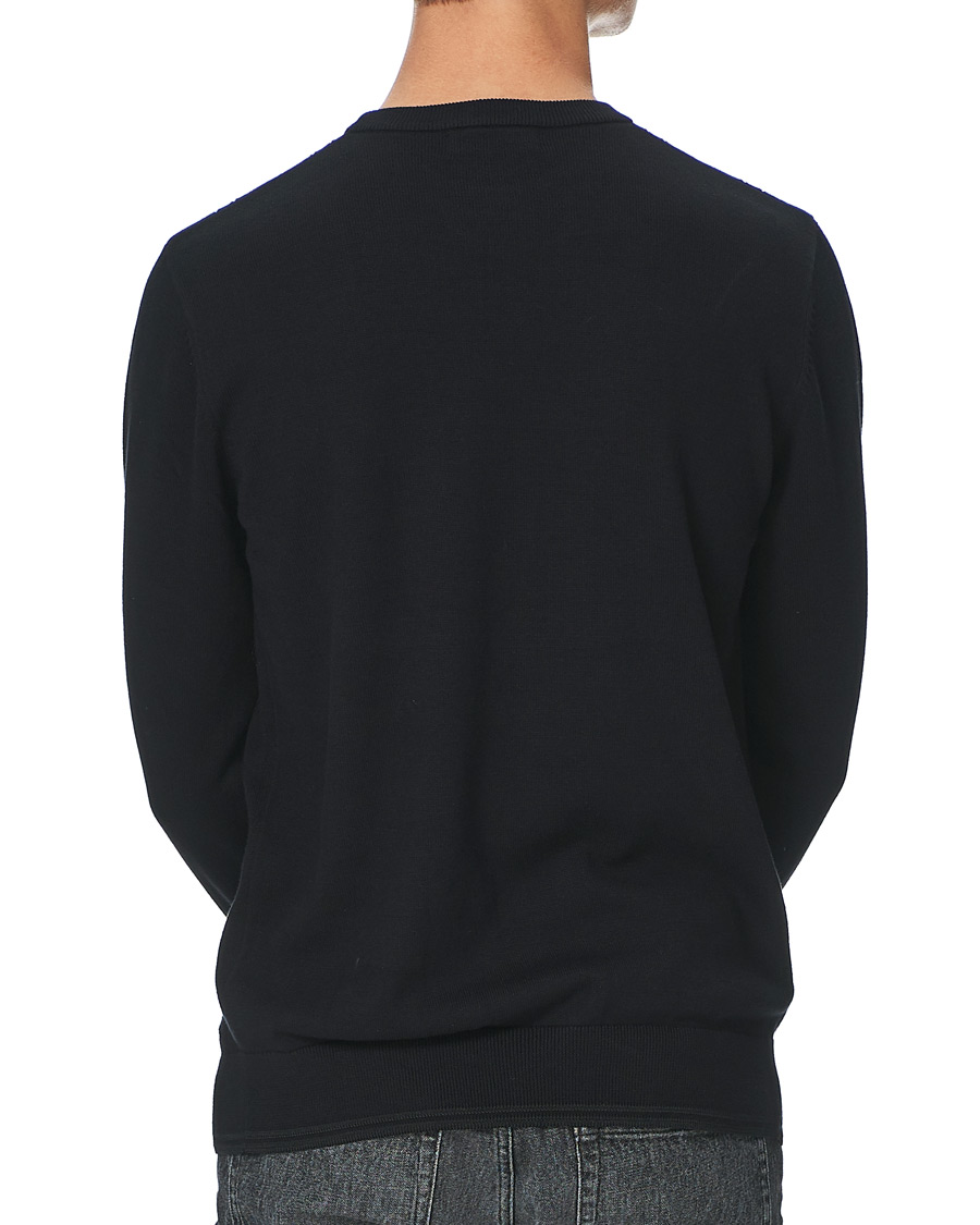 Herren | Pullover | Fred Perry | Cable Knit Crew Neck Jumper Black