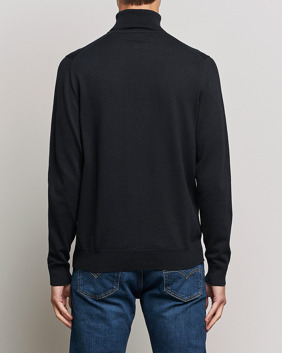Herren | Pullover | Fred Perry | Roll Neck Jumper Black