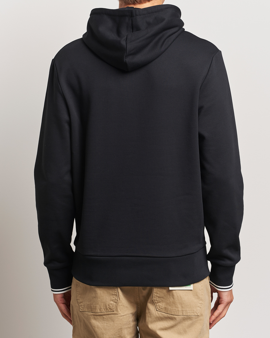Herren | Pullover | Fred Perry | Tipped Hoodie Black