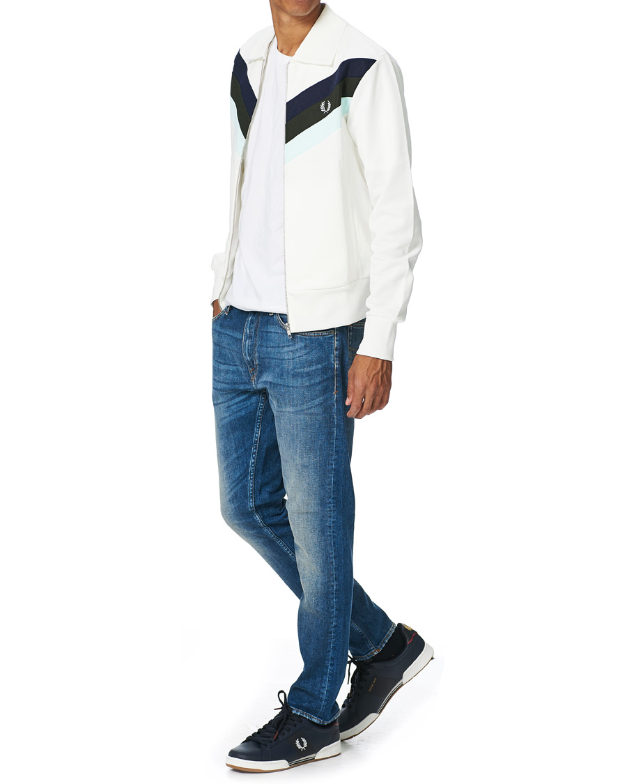Herren | Fred Perry Bonded Leather Sneakers Navy | Fred Perry | Bonded Leather Sneakers Navy