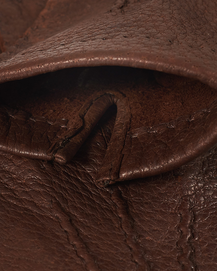 Herren | Hestra Peccary Handsewn Unlined Glove Sienna | Hestra | Peccary Handsewn Unlined Glove Sienna