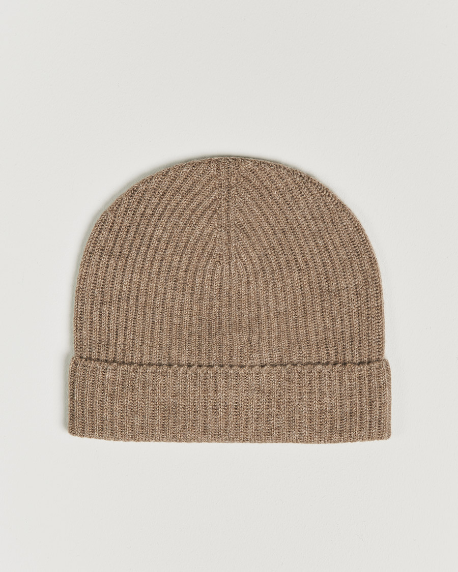 Herren | Mützen | Johnstons of Elgin | Cashmere Ribbed Hat Otter