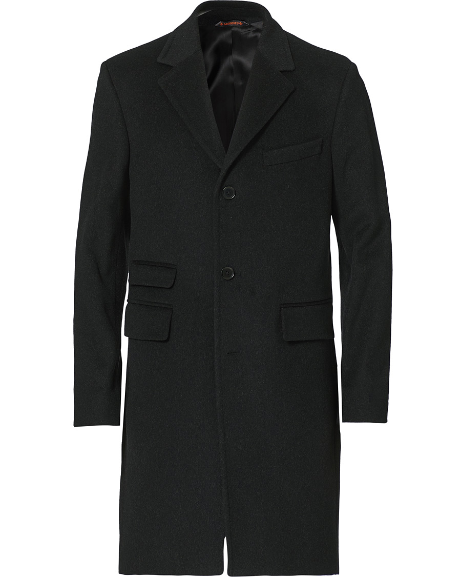 Herren | Jacken | Morris | Wesley Wool/Cashmere Coat Grey