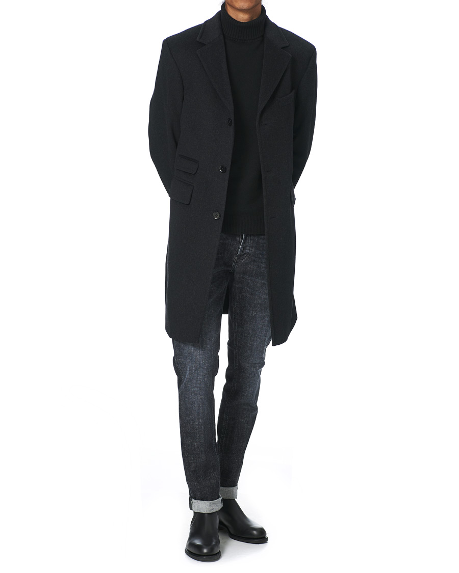 Herren | Jacken | Morris | Wesley Wool/Cashmere Coat Grey