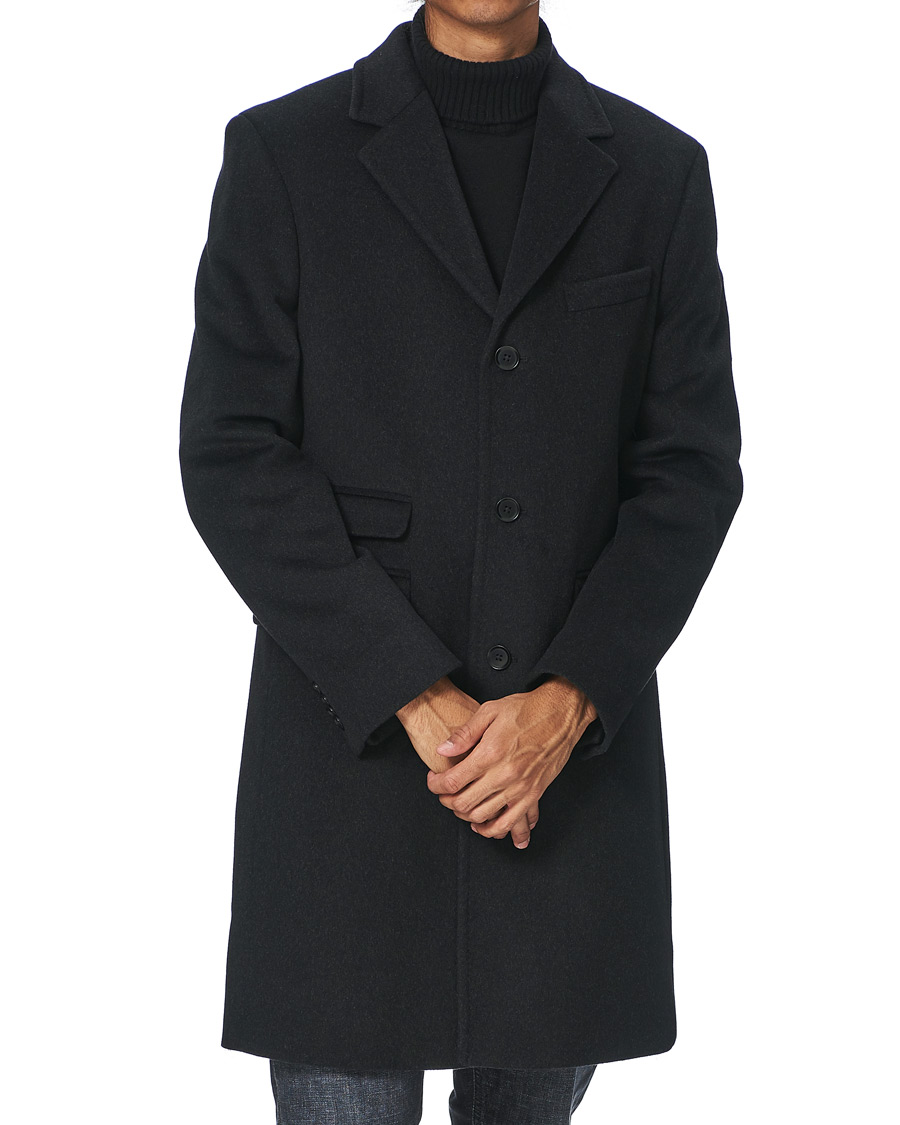 Herren | Jacken | Morris | Wesley Wool/Cashmere Coat Grey