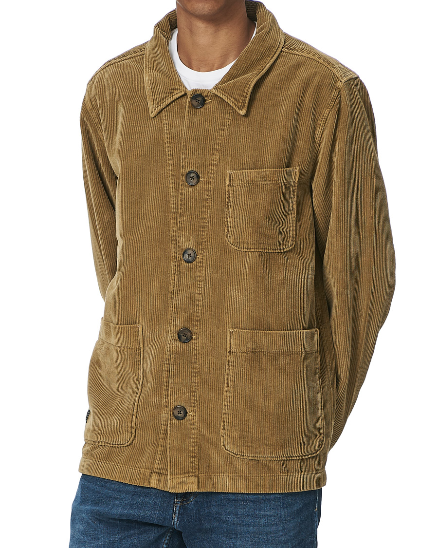 Herren | Hemden | Morris | Pennon Cord Shirt Jacket Beige