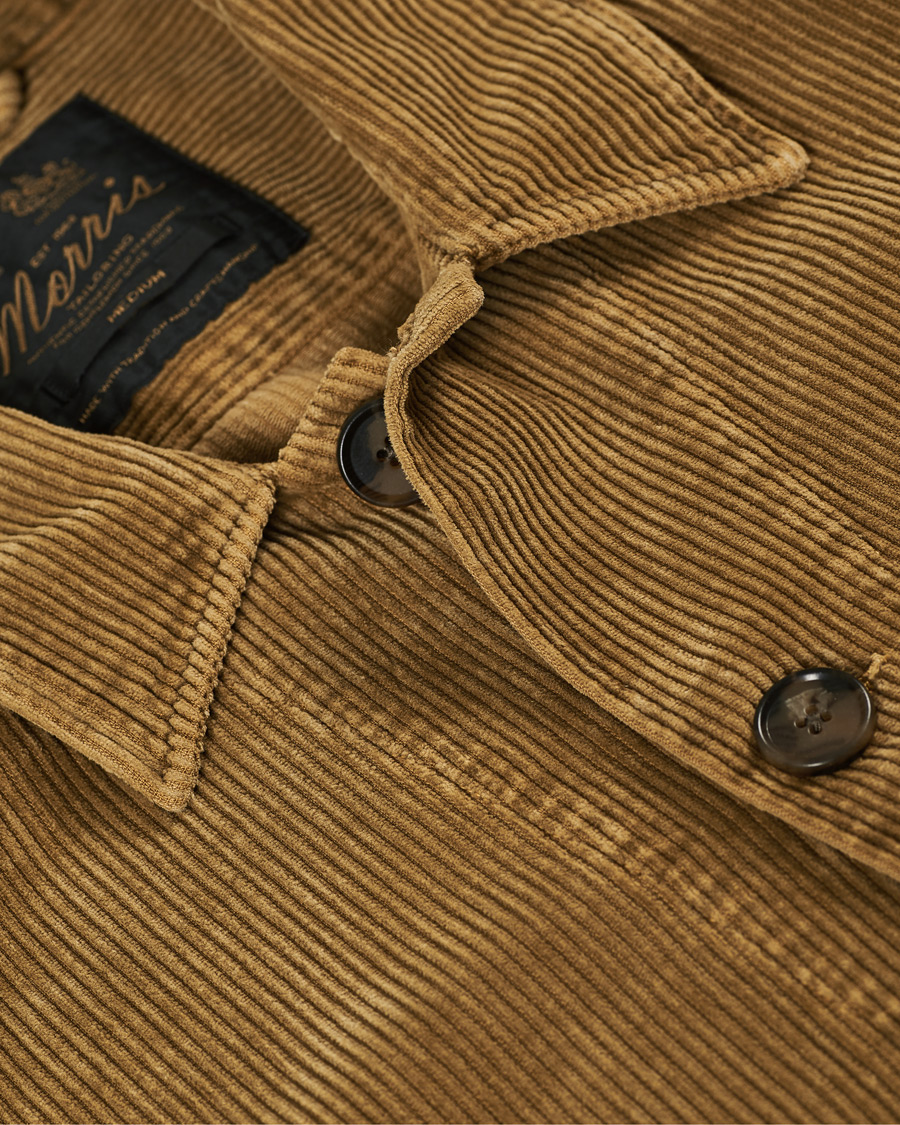 Herren | Hemden | Morris | Pennon Cord Shirt Jacket Beige