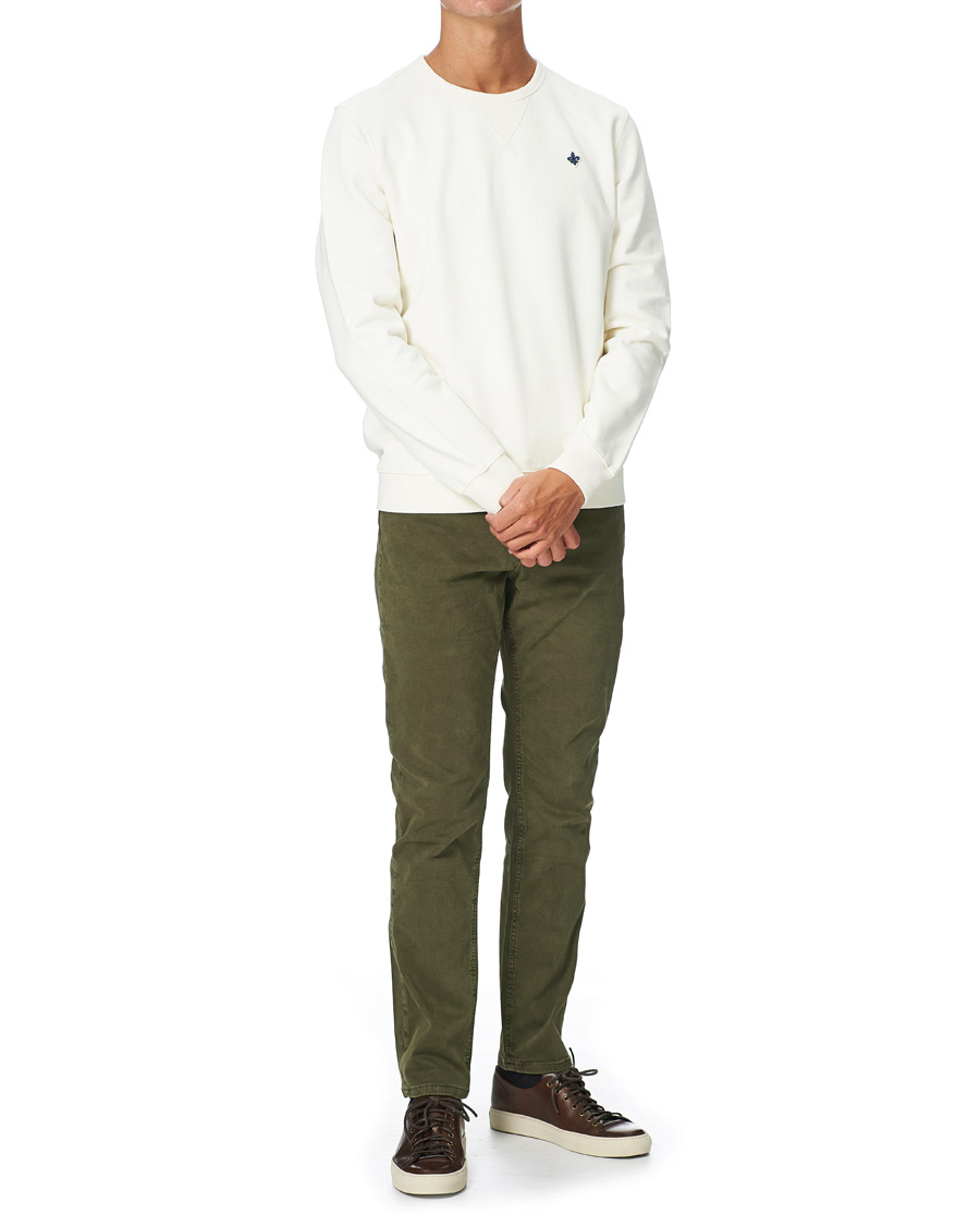 Herren | Hosen | Morris | James Brushed Chinos Olive
