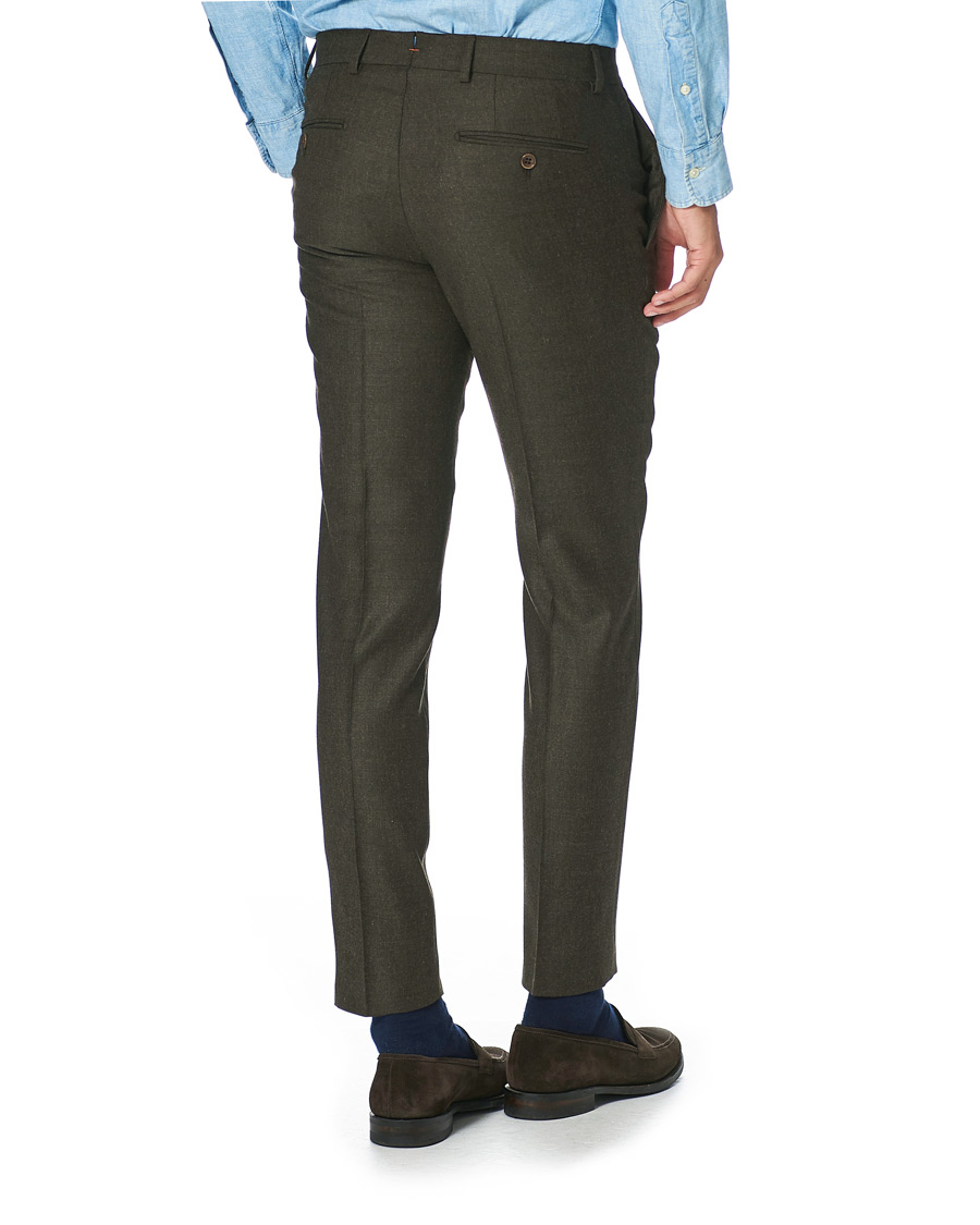 Herren | Hosen | Morris | Rodney Flannel Trousers Brown