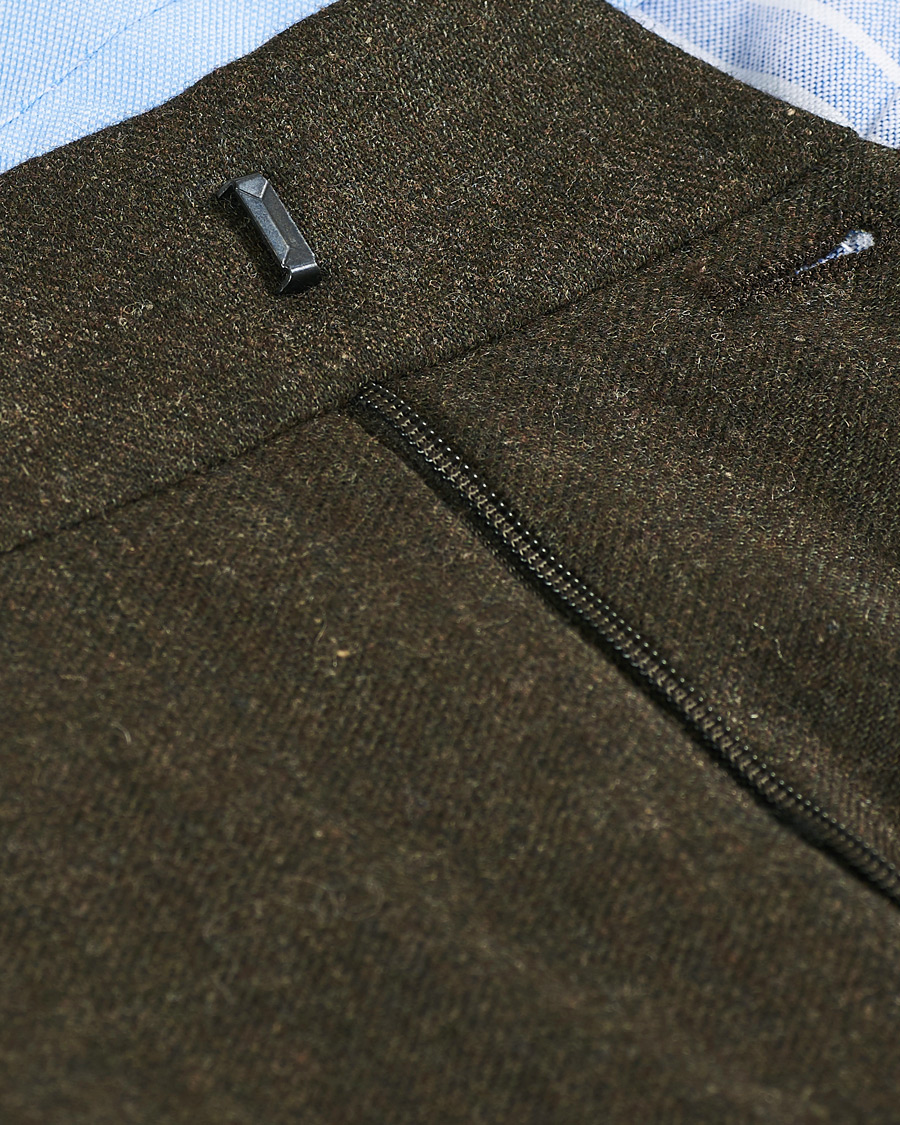 Herren | Hosen | Morris | Rodney Flannel Trousers Brown