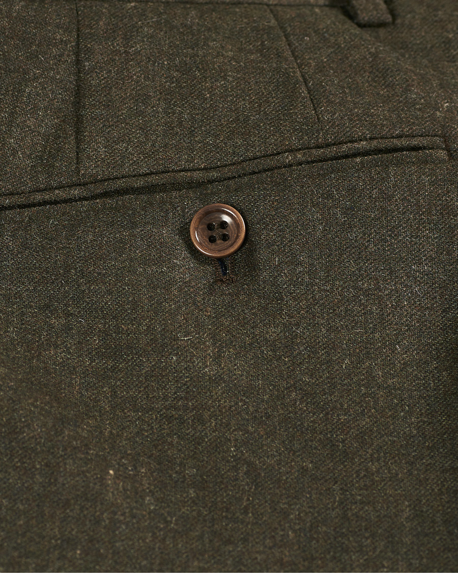 Herren | Hosen | Morris | Rodney Flannel Trousers Brown