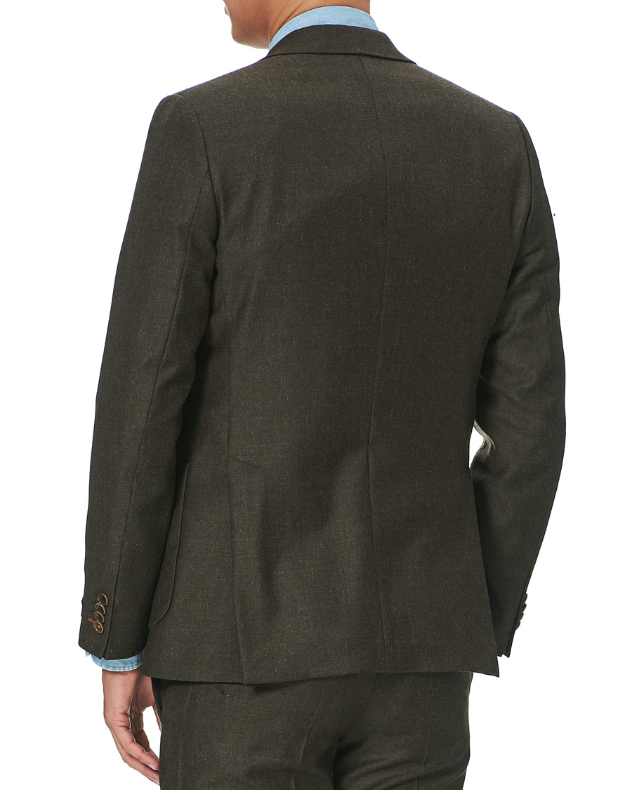 Herren | Sakkos | Morris | Archie Flannel Suit Blazer Brown