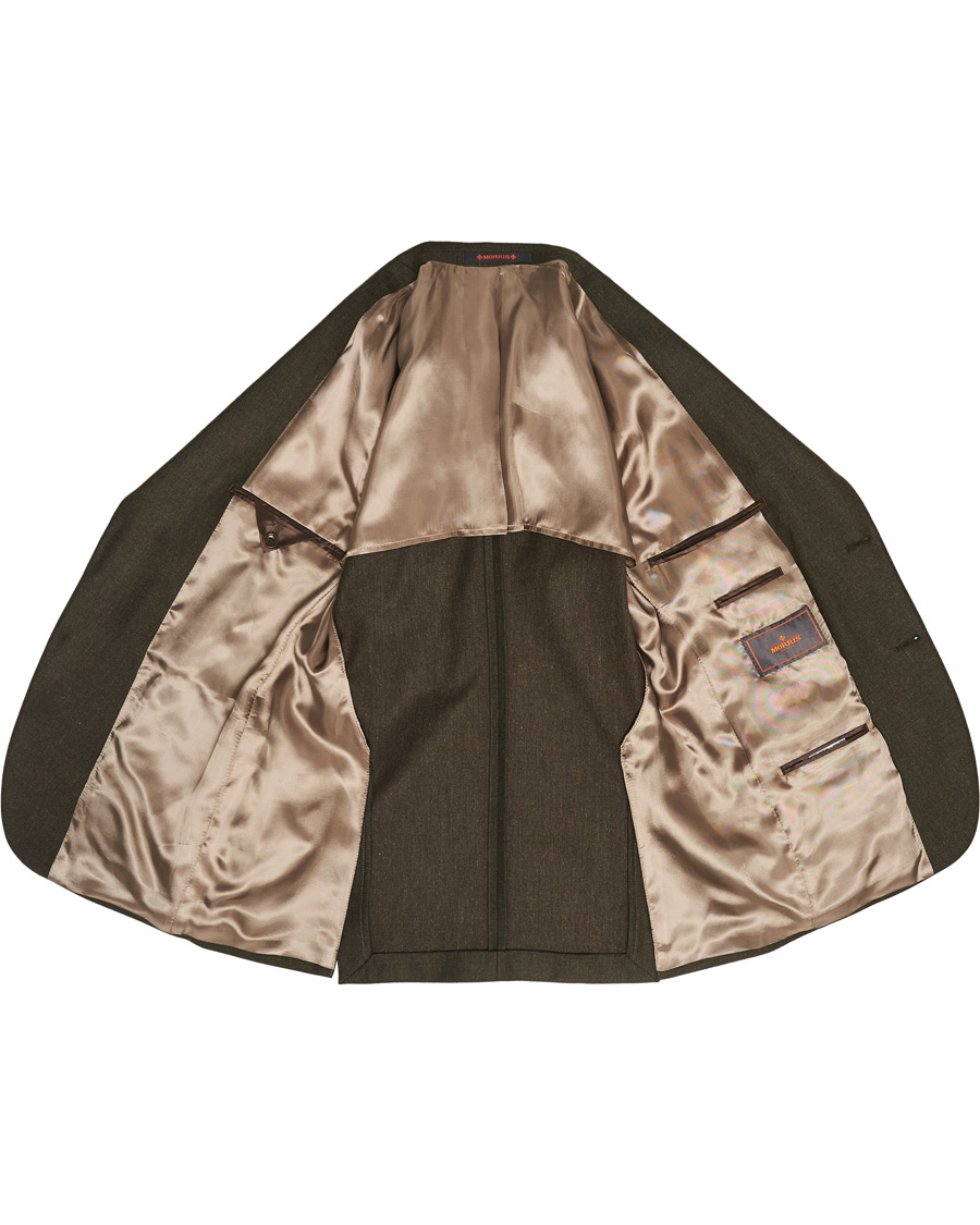 Herren | Sakkos | Morris | Archie Flannel Suit Blazer Brown