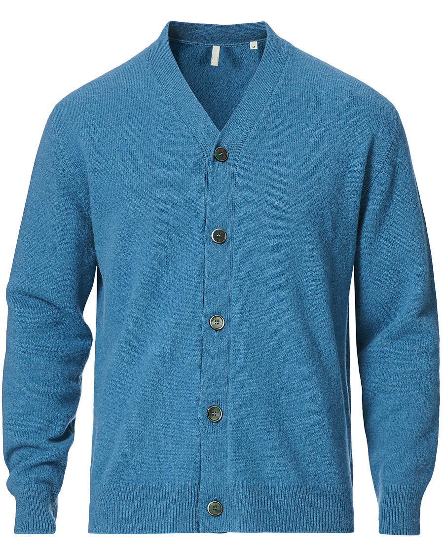 Herren | Pullover | Sunflower | Moon Cardigan Light Blue