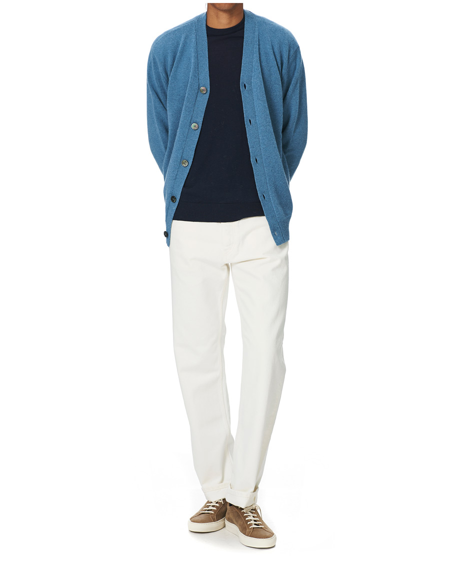 Herren | Pullover | Sunflower | Moon Cardigan Light Blue