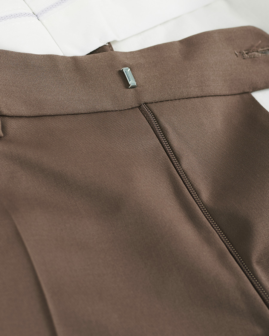 Herren | Hosen | Sunflower | Classic Suit Trousers Brown