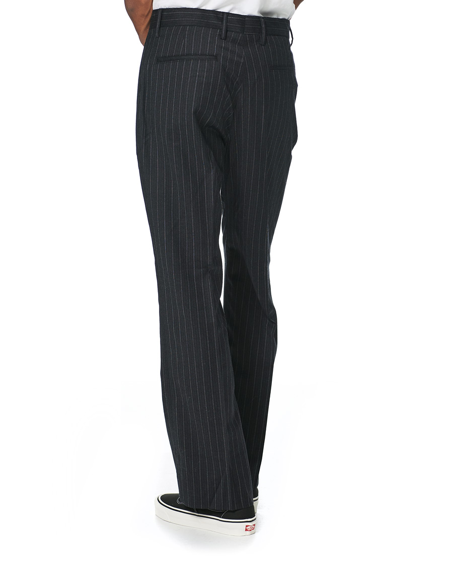 Herren | Hosen | Sunflower | Mac Pinstripe Wool Trousers Charcoal
