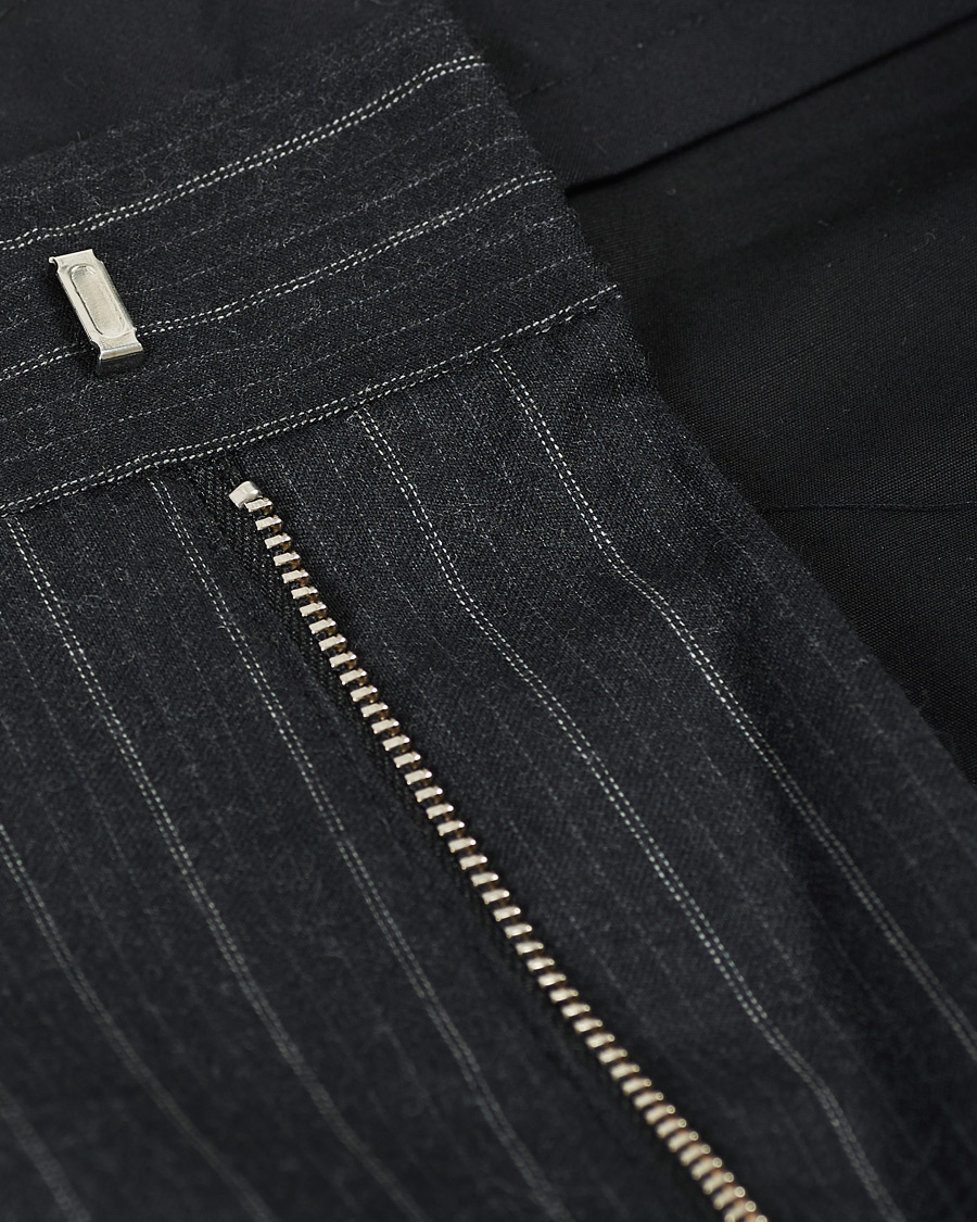 Herren | Hosen | Sunflower | Mac Pinstripe Wool Trousers Charcoal