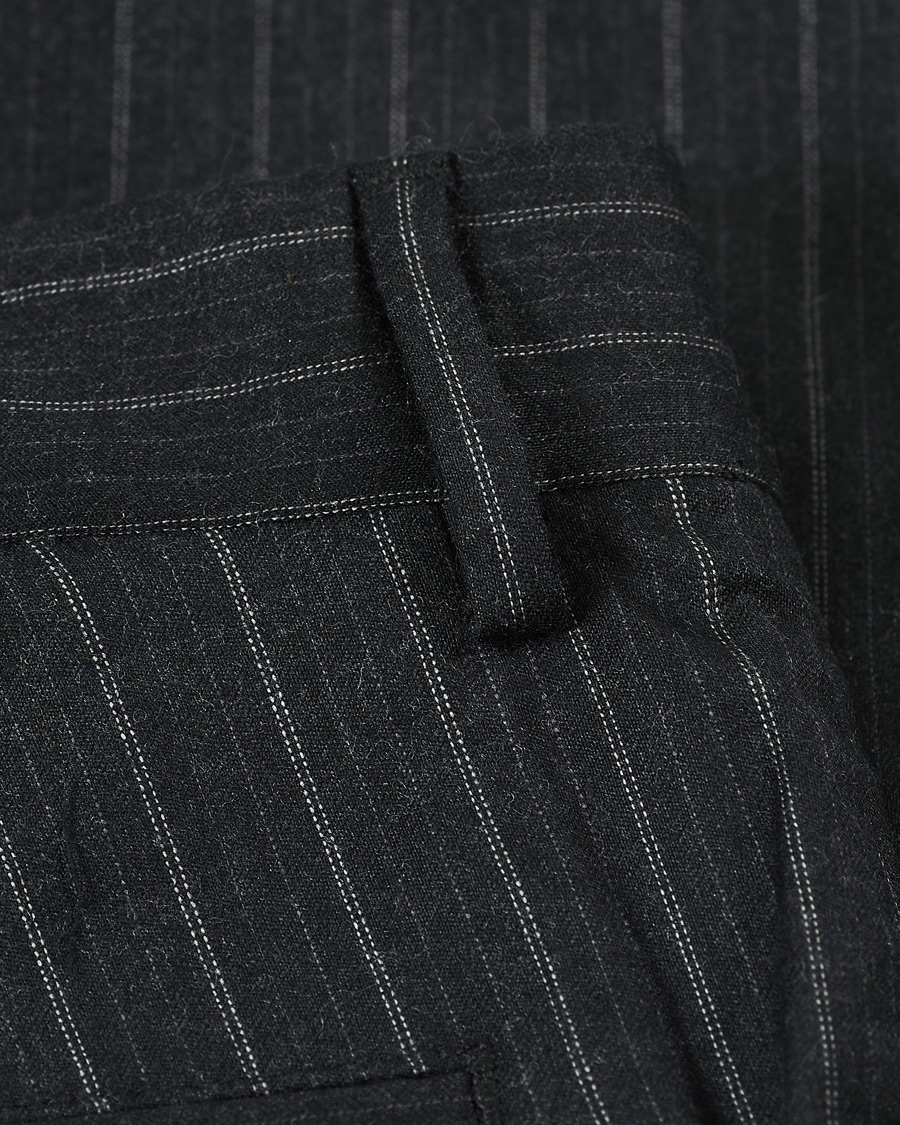 Herren | Hosen | Sunflower | Mac Pinstripe Wool Trousers Charcoal