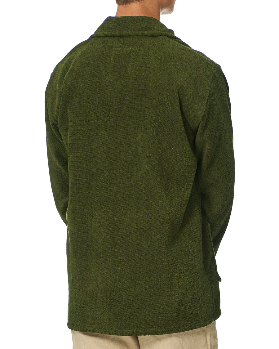 Herren | Hemden | OAS | Beach Dandy Terry Overshirt Army