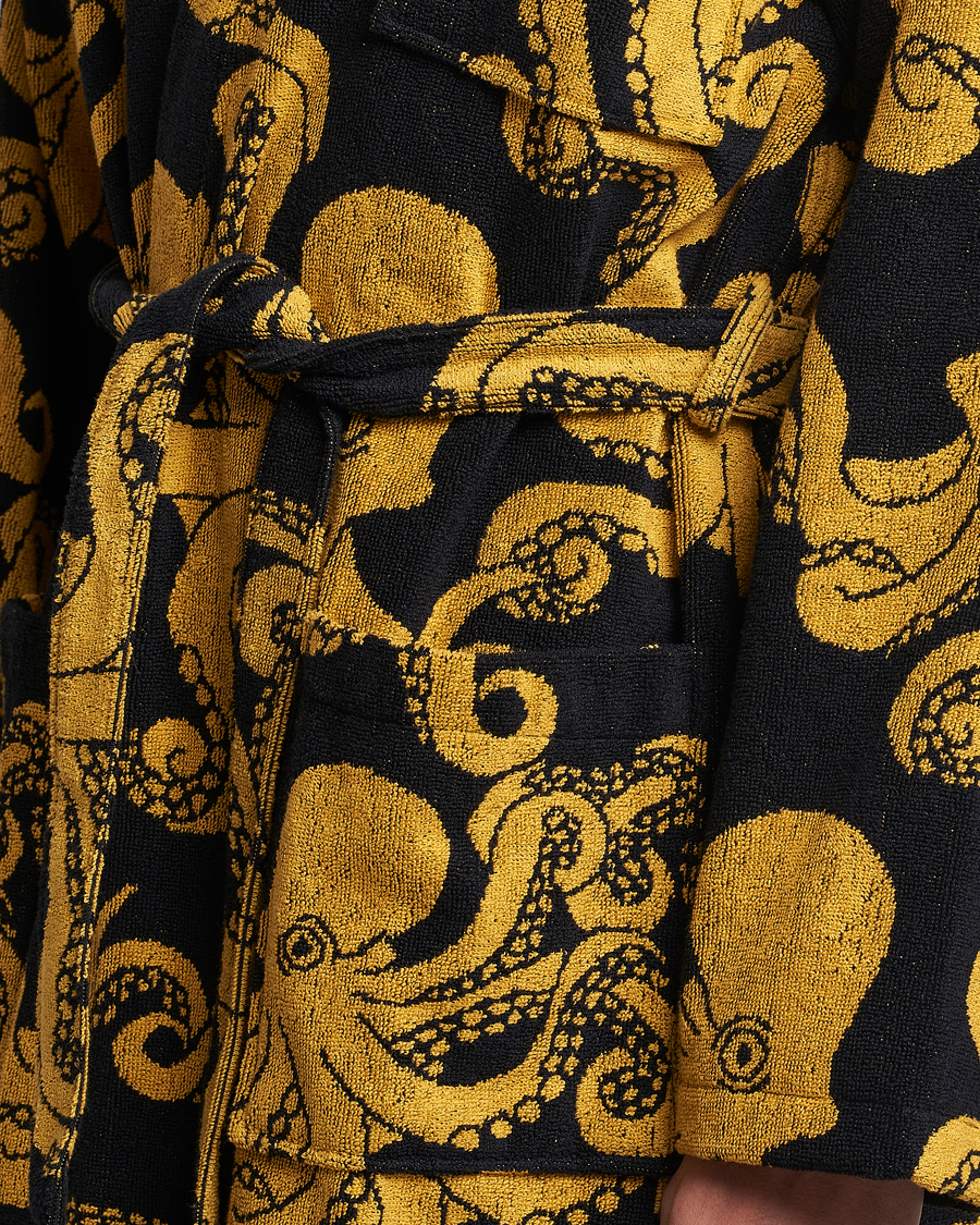 Herren | OAS Terry Robe Black Octo | OAS | Terry Robe Black Octo