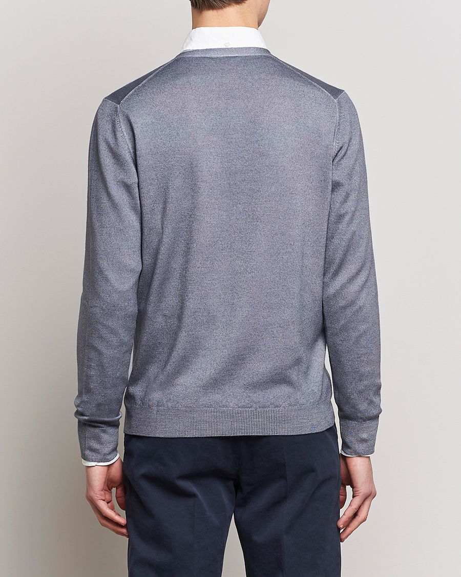 Herren | Pullover | Gran Sasso | Vintage Merino Fashion Fit Cardigan Light Grey