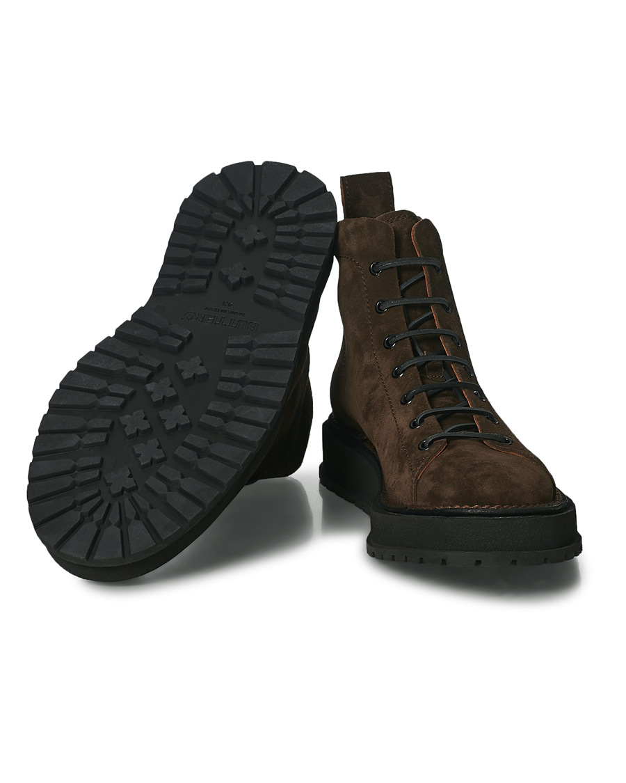 Herren | Buttero Aedi Suede Boots Dark Brown | Buttero | Aedi Suede Boots Dark Brown