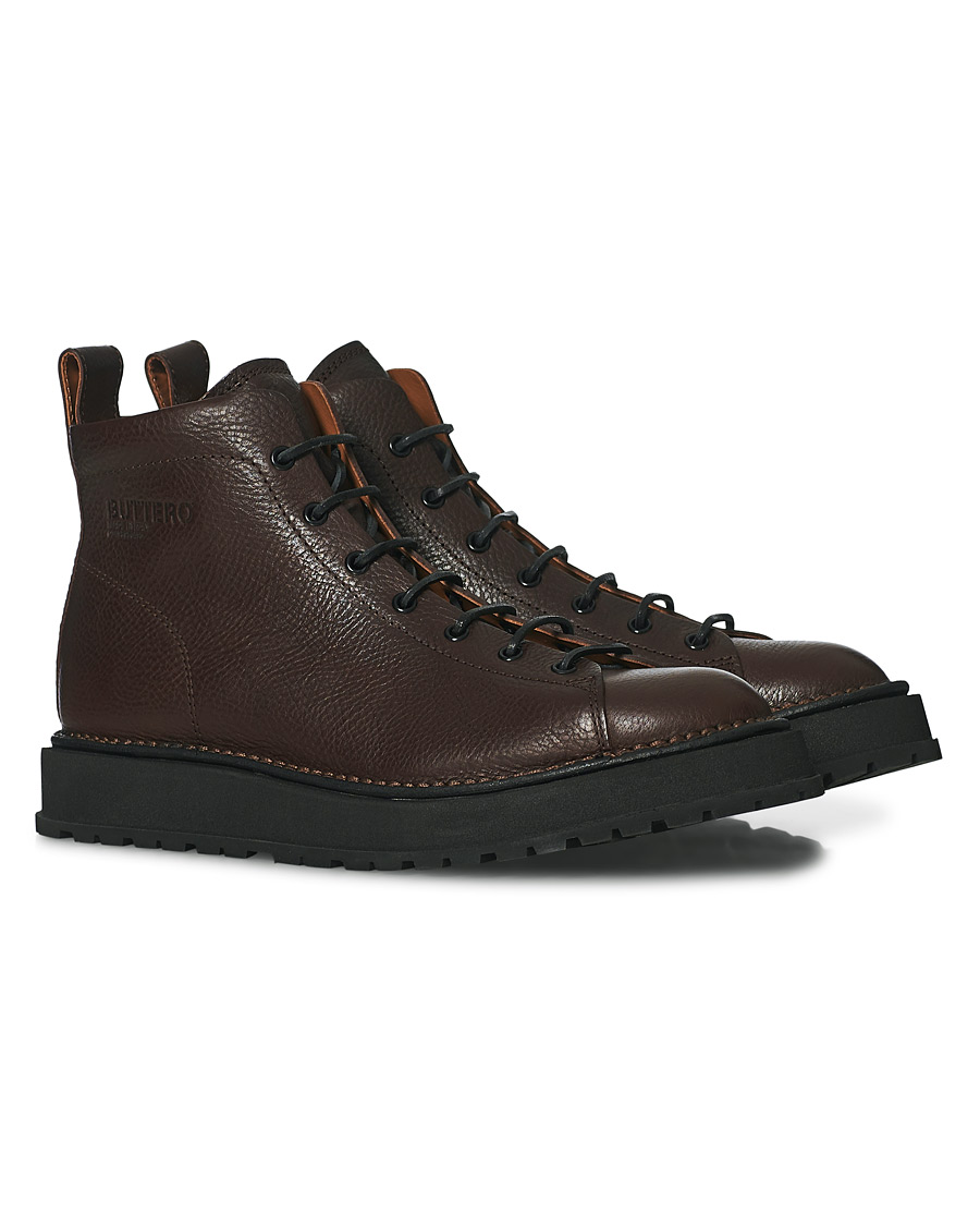 Herren | Buttero Aedi Leather Boots Dark Brown | Buttero | Aedi Leather Boots Dark Brown