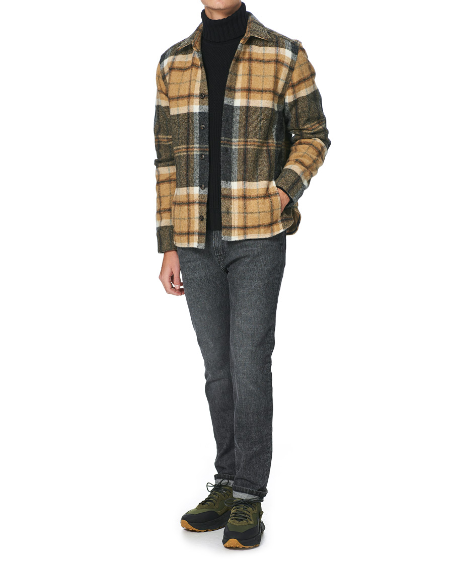 Herren | Buttero Spazio Running Sneaker Black/Olive | Buttero | Spazio Running Sneaker Black/Olive