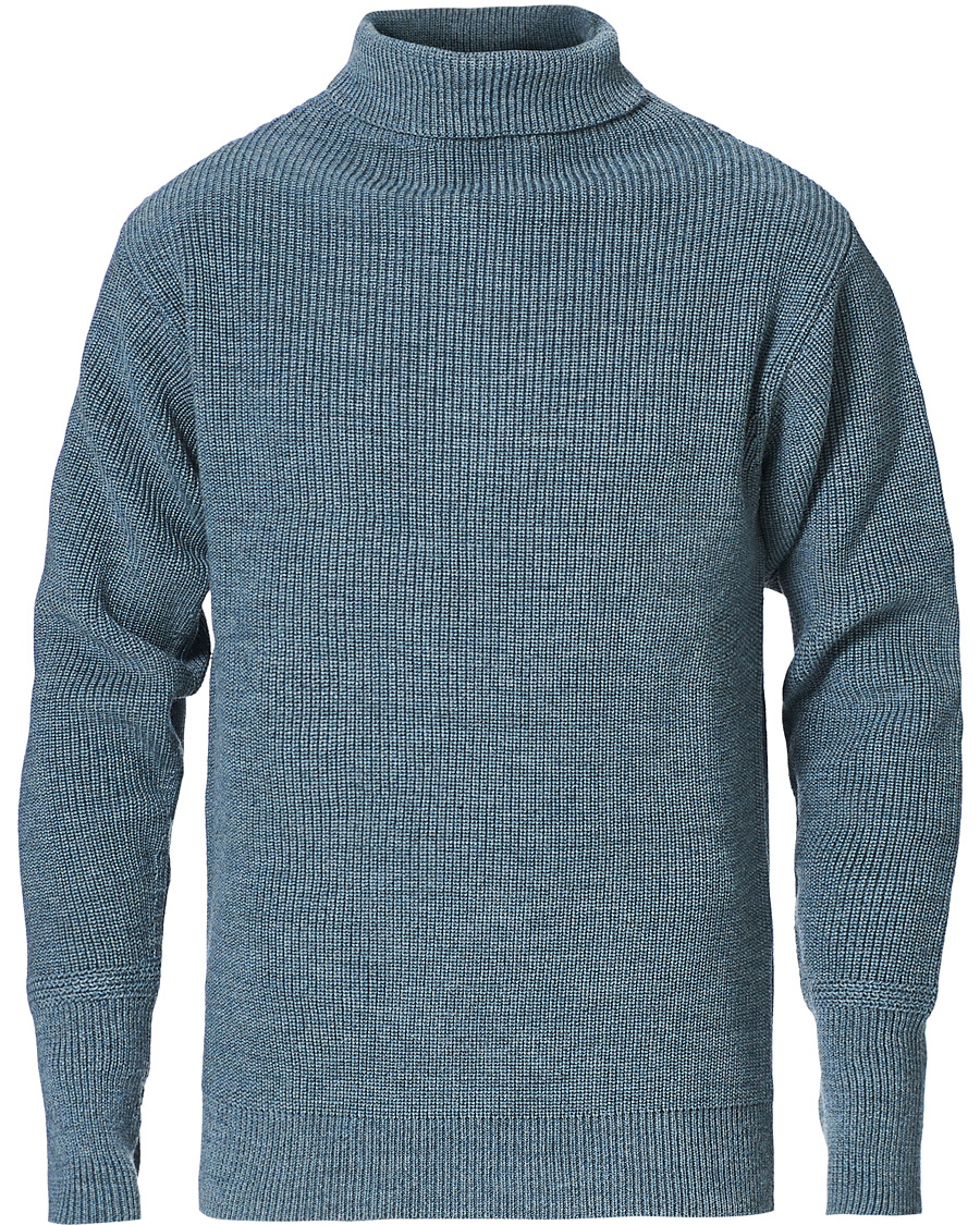 Herren | Pullover | Andersen-Andersen | Sailor Turtleneck Light Indigo