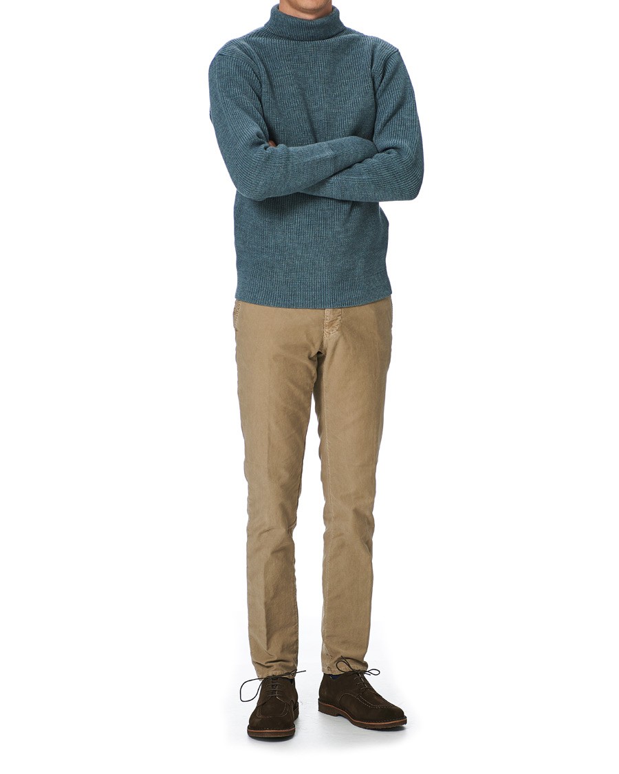 Herren | Pullover | Andersen-Andersen | Sailor Turtleneck Light Indigo