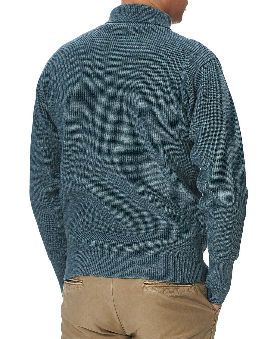 Herren | Pullover | Andersen-Andersen | Sailor Turtleneck Light Indigo