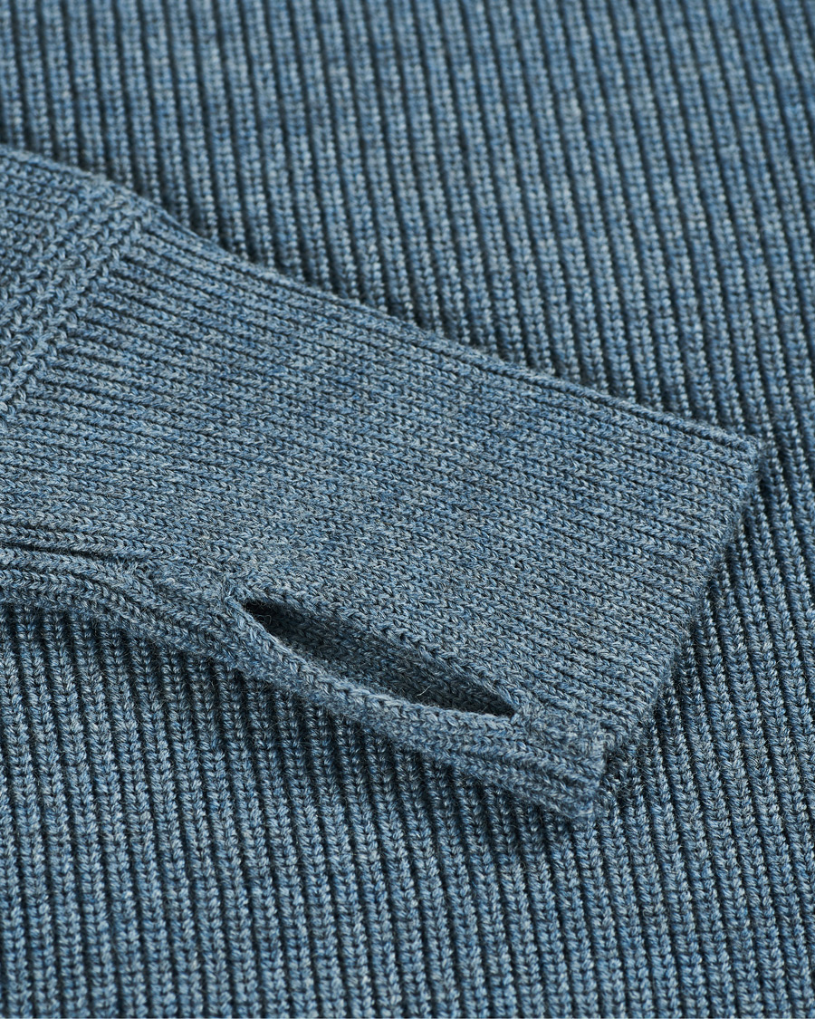 Herren | Pullover | Andersen-Andersen | Sailor Turtleneck Light Indigo
