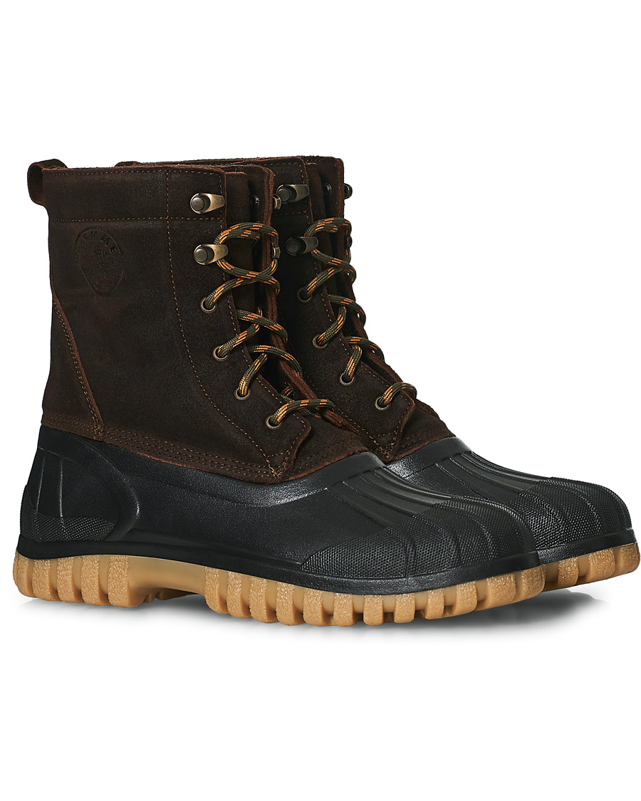 Herren | | Diemme | Anatra Duck Boot Dark Brown Suede