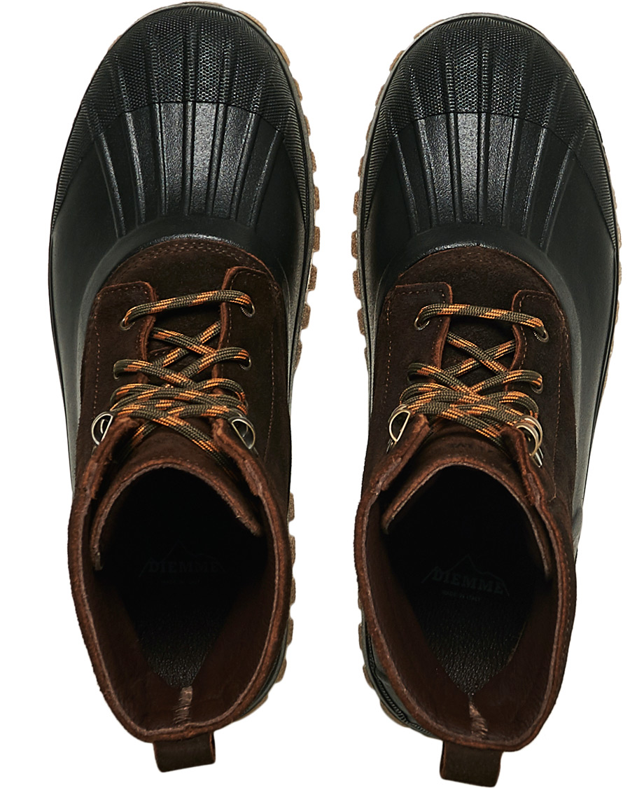 Herren | | Diemme | Anatra Duck Boot Dark Brown Suede