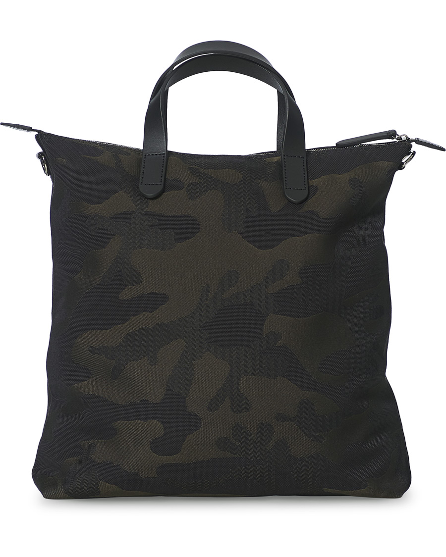 Herren | Mismo M/S Nylon Shopper Bag Into The Deep/Black | Mismo | M/S Nylon Shopper Bag Into The Deep/Black