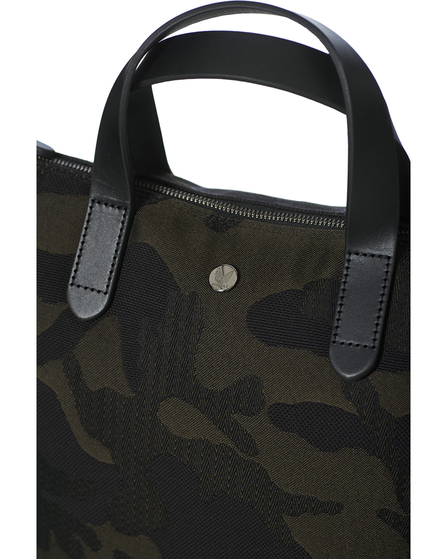 Herren | Mismo M/S Nylon Shopper Bag Into The Deep/Black | Mismo | M/S Nylon Shopper Bag Into The Deep/Black
