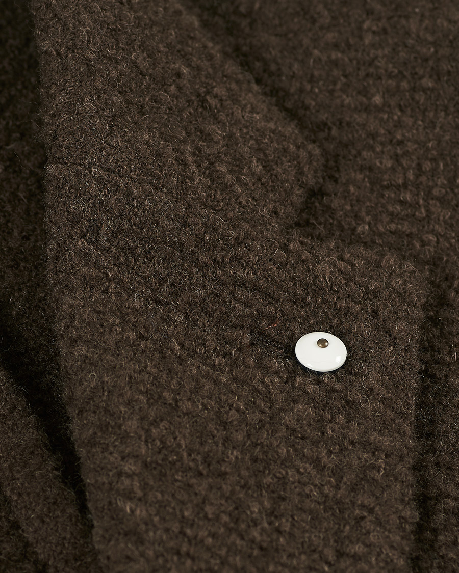 Herren | Sakkos | L.B.M. 1911 | Jack Regular Bouclé Wool Alpaca Blazer Brown